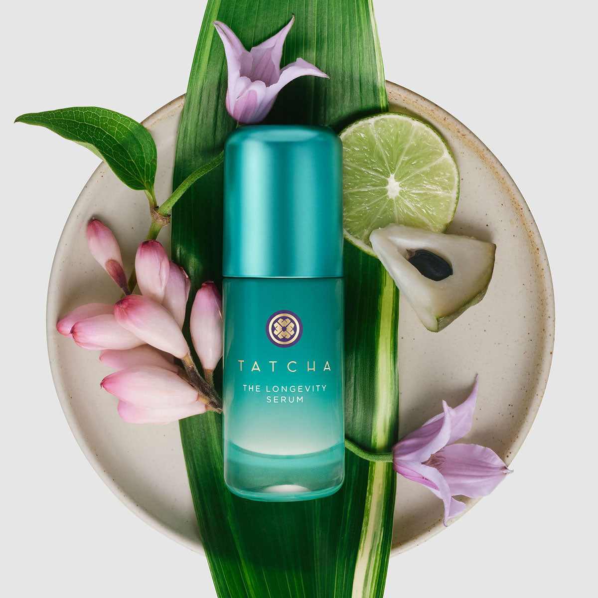 Longevity Serum on plated Ingredients