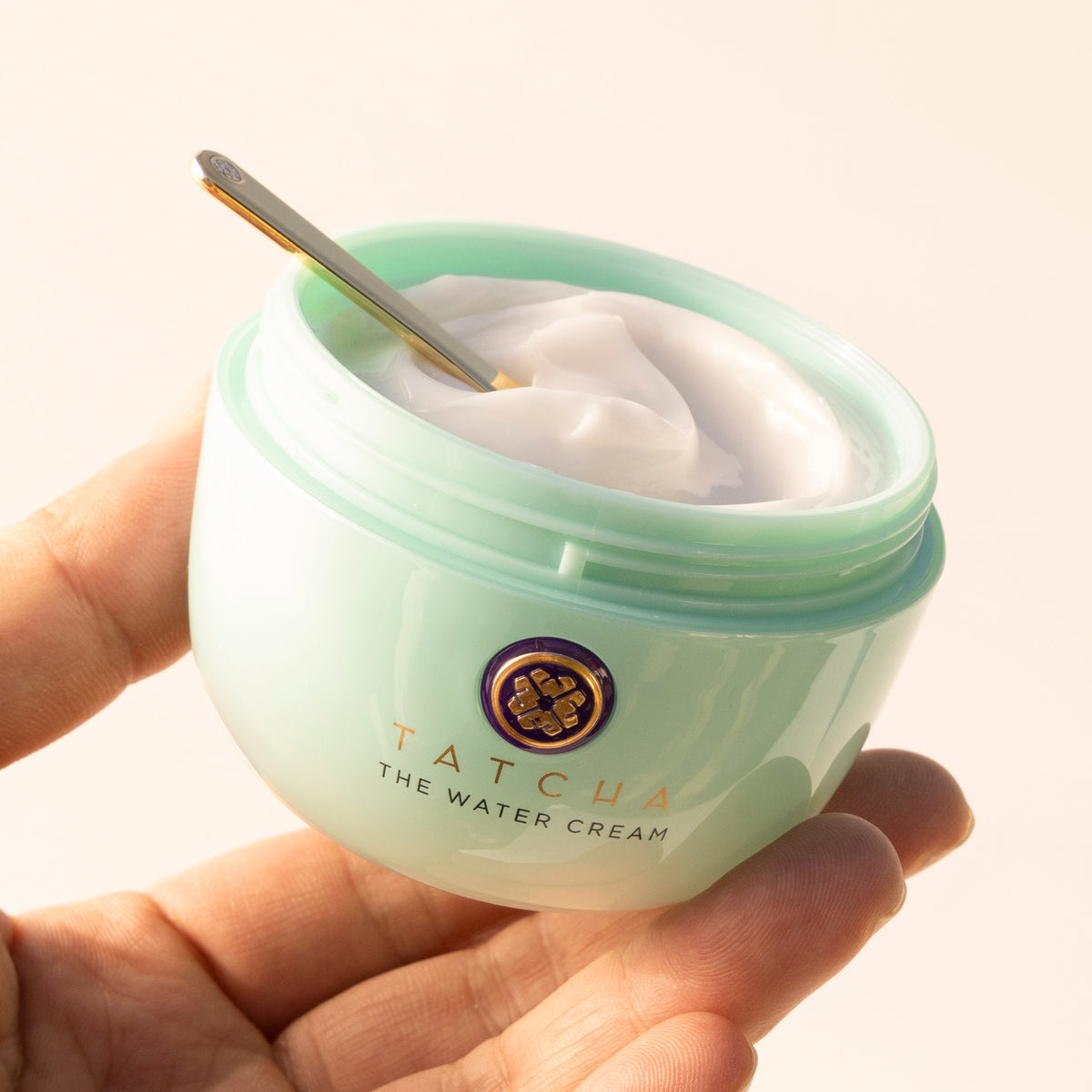 Hand holding Gratitude Size Water Cream